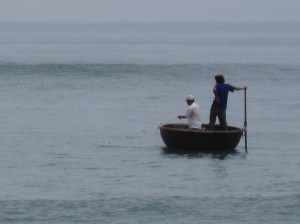 Nam Hai fishermen Last visit to Vietnam, was on the beaches watching local fishermen