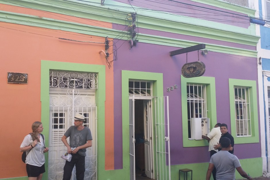 My favorite restaurant on the trip in Olinda, Officino do Sabor